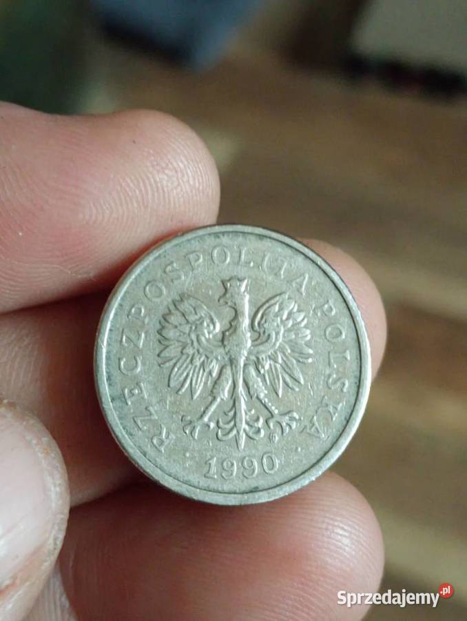 Sprzedam monete 1 zloty 1990 r Antyki, Sztuka, Kolekcje lubelskie Chełm sprzedam