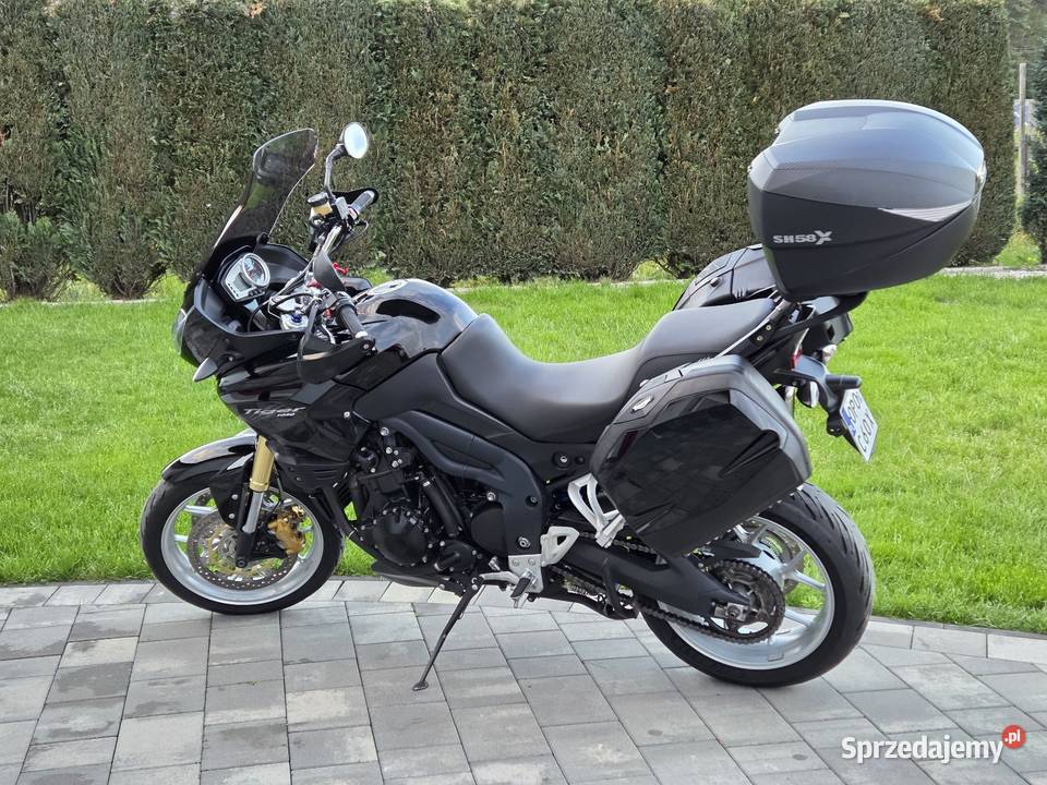 Triumph Tiger 1050 2009 3 oryginalne kufry manualna