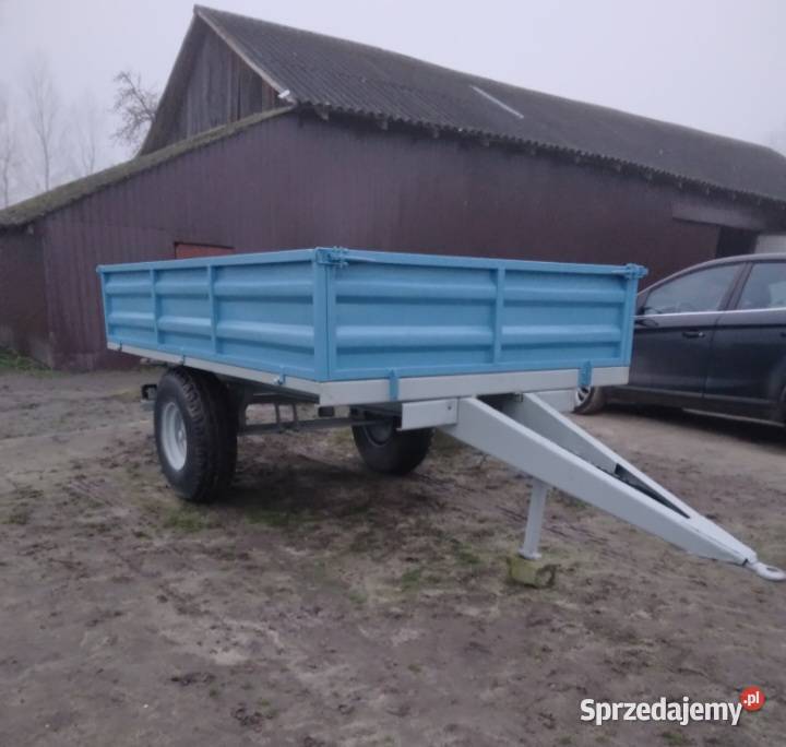 Przyczepa jednoosiowa wywrotka Mnichów
