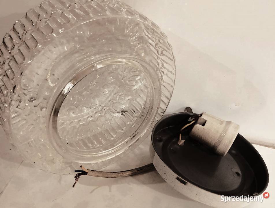 Plafon Kinkiet lata 70 Plafony Myślachowice sprzedam