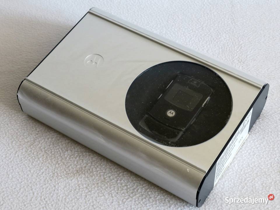 Motorola Razr V3 Matte Black in Alu Box Limited Kraków