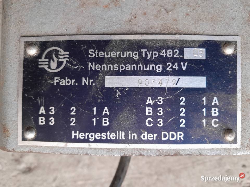 Sterownik ogrzwania postojowego Typ 482 24V do śląskie