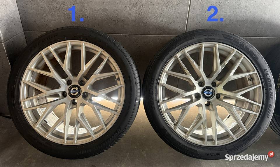 19 Volvo v90 s90 felgi koła komplet 5x108 ET45 Lubasz