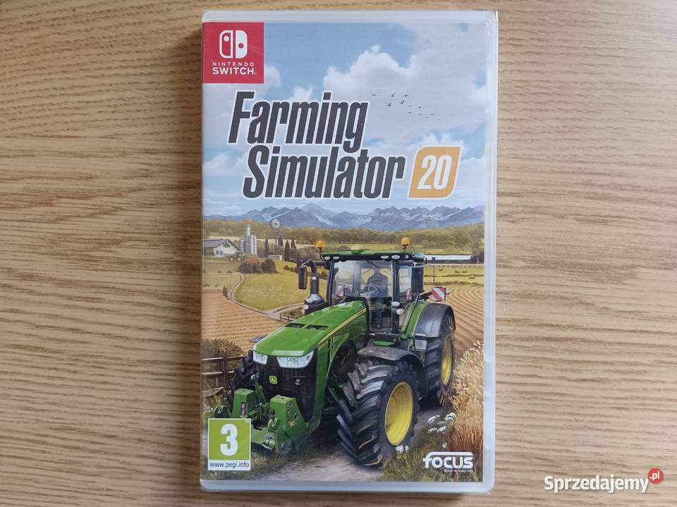 Farming Simulator 20 na Nintendo Switch nowa w Gdańsk sprzedam