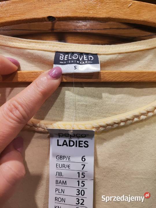 Koszulka nocna 100 bawełna BELOVED Piżamy i szlafroki sprzedam