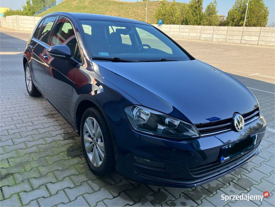 Volkswagen Golf VII Highline 16 TDI BMT 2016 elektryczne lusterka wielkopolskie Brzezie