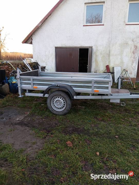 Przyczepka samochodowa wywrotka 1300 dmc wywrotki Zalewo