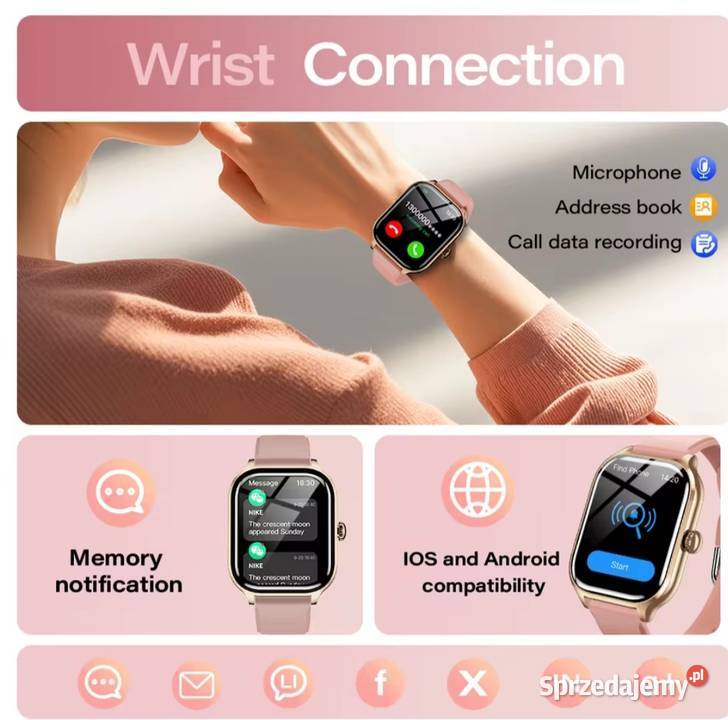 Smartwatch damski H9 Pro Amoled sprzedam