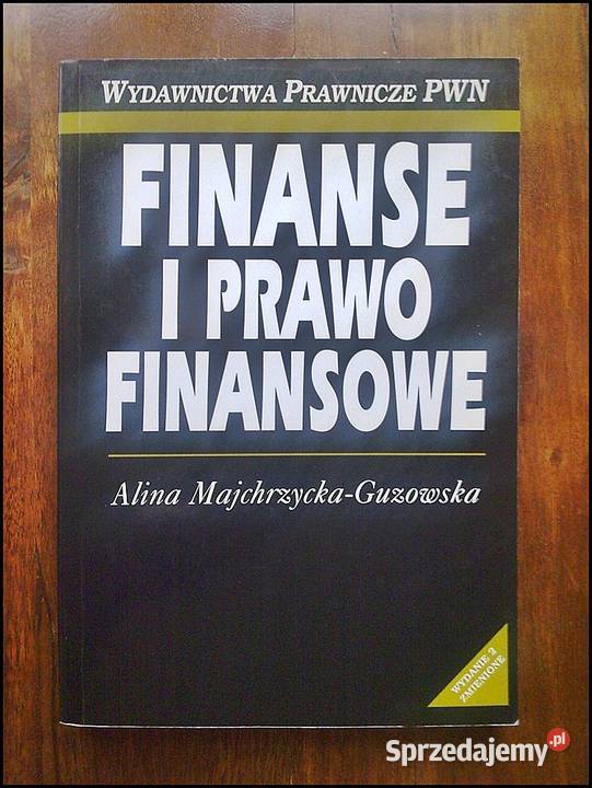 Finanse i Prawo finansowe podręcznik książka Okazja!