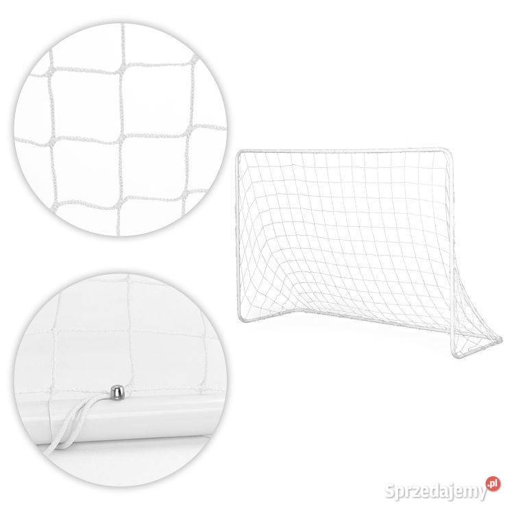 Dwie bramki piłkarskie z siatką do piłki nożnej Białystok