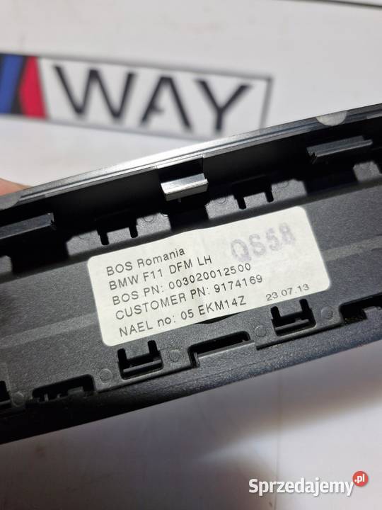 BMW 5 F11 ROLETA OKNA PRAWA PRAWY TYŁ TYLNA sprzedam