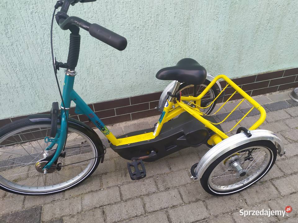 Rower trójkołowy rehabilitacyjny