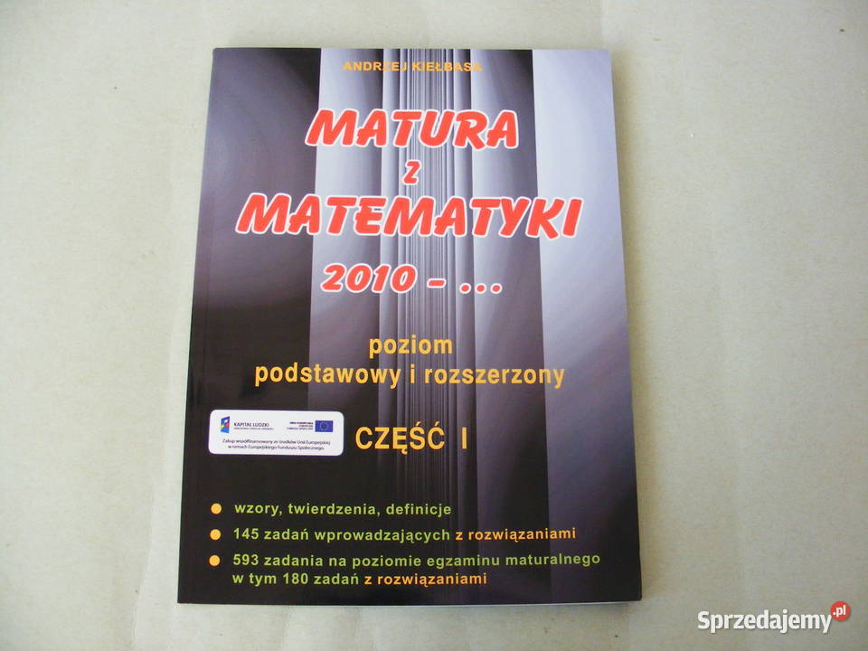Matura z matematyki 2010 kiełbasa Nowa matura Oborniki Śląskie sprzedam