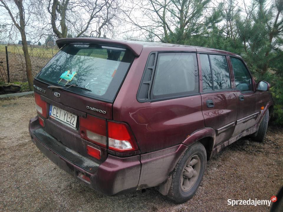 Sprzedam Daewoo Musso Moszczonne