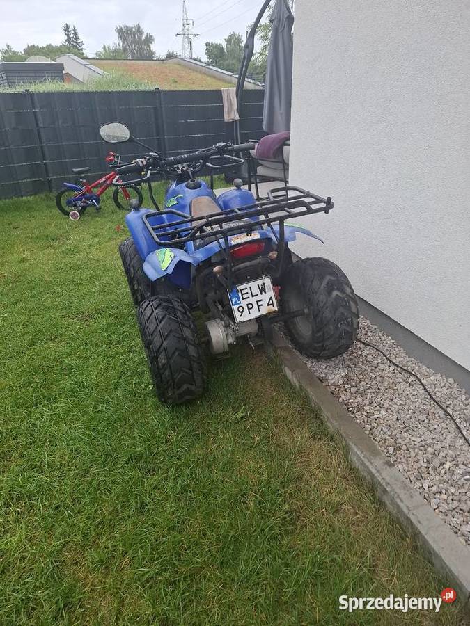 Quad 100 automat zarejestrowany ubezpieczony Łódź