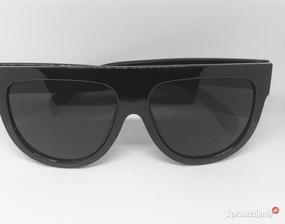 Modne duże okulary damskie retro vintage