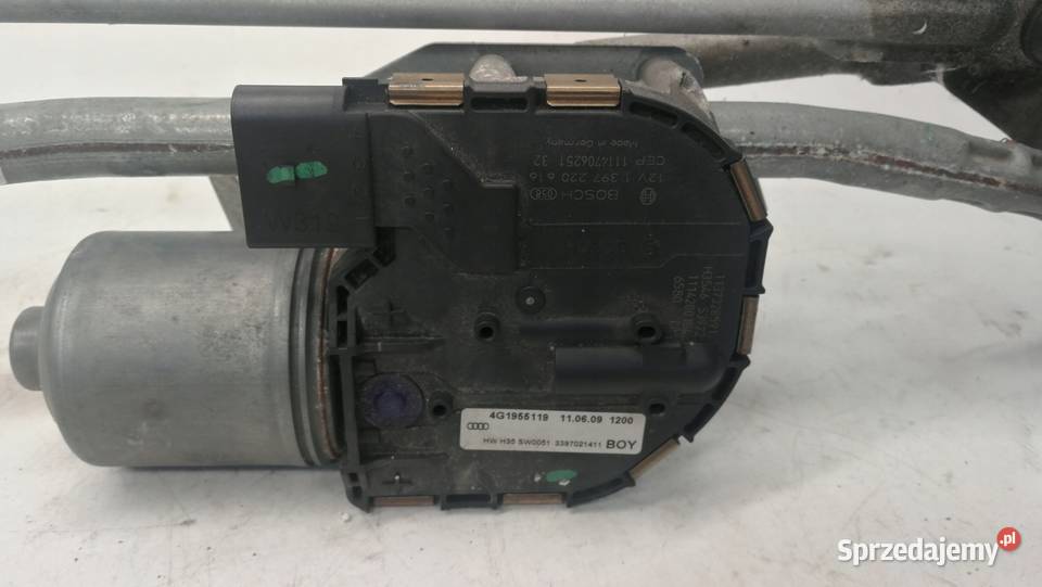 MECHANIZM WYCIERACZEK PRZÓD AUDI A6 C7 4G1955119 śląskie Przystajń sprzedam