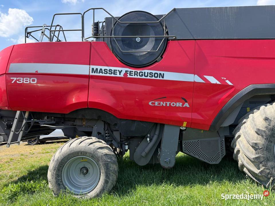 Kombajn zbożowy Massey Ferguson Cenyora 7380 nieuszkodzony Zbożowe Nowa Ruda