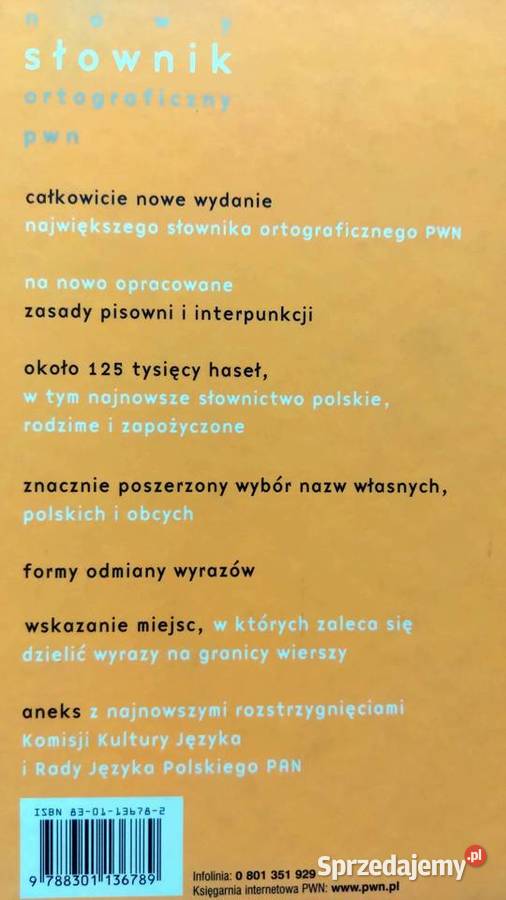 Słownik Ortograficzny PWN Warszawa