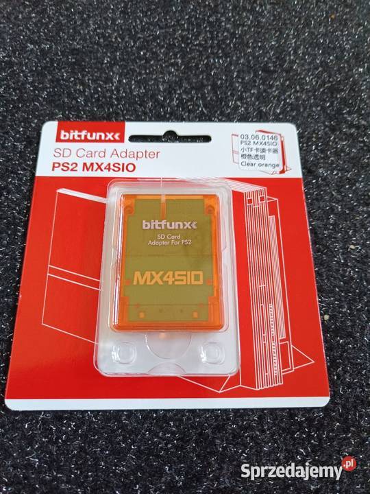MX4SIO 2 microSD nowy pomarańczowy PlayStation 2 Gry komputerowe i konsolowe Pruszków