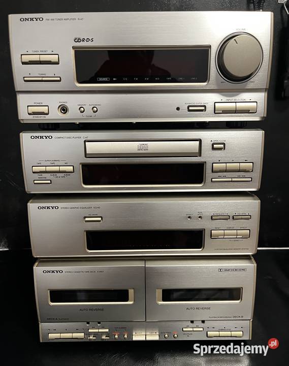 Zestaw stereo HiFi ONKYO LSA7 Wieże i miniwieże mazowieckie Warszawa