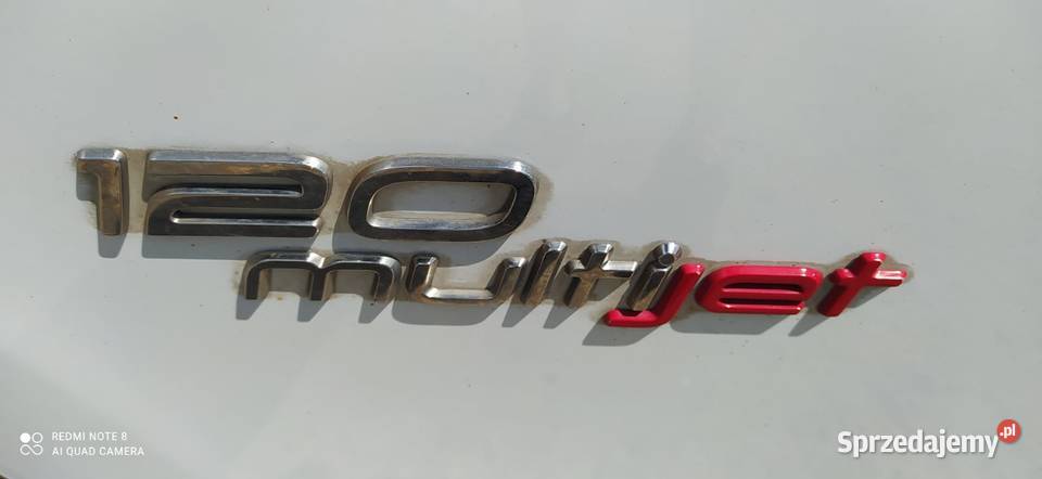 2016r 16 MULTIJET 120 241236km Wielka Wieś