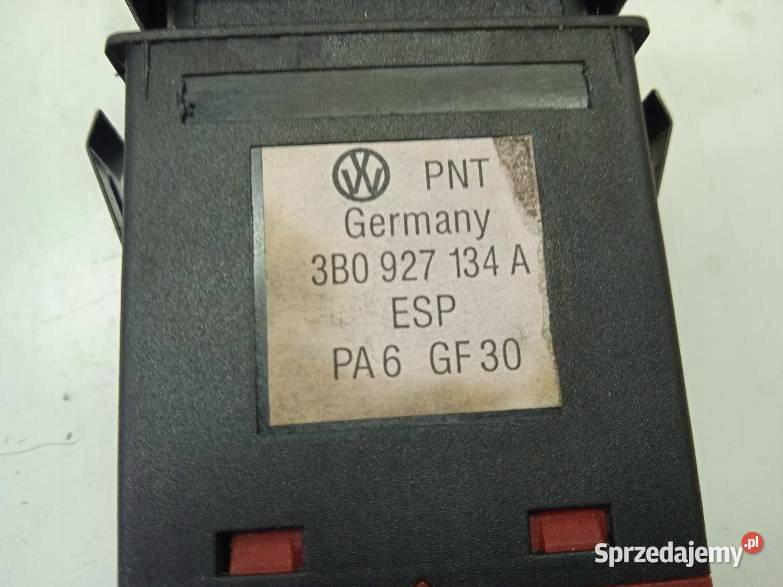PRZEŁĄCZNIK ESP 3B0927134A Volkswagen Passat V Panele sterowania, przełączniki