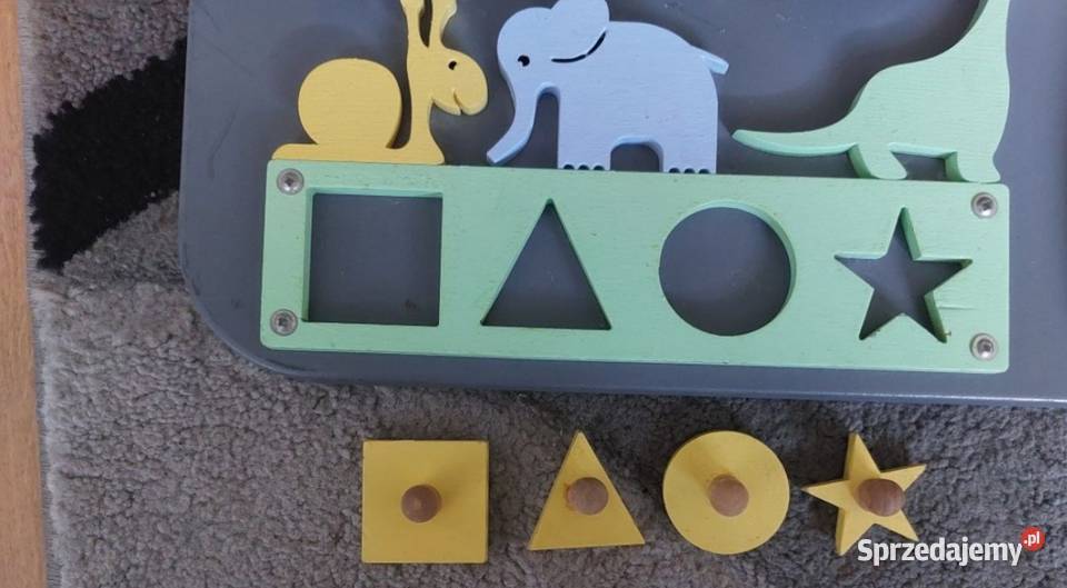 Tablica manipulacyjna sensoryczna Montessori z