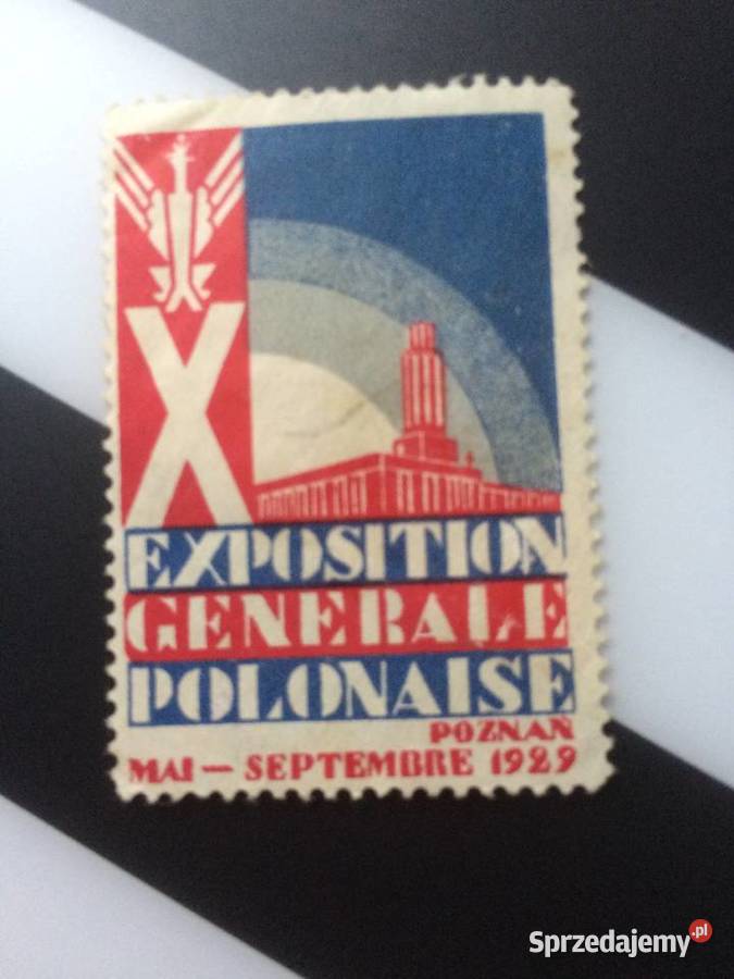 1016 Cegiełka X Exposition Generale Polonaise Szczecin