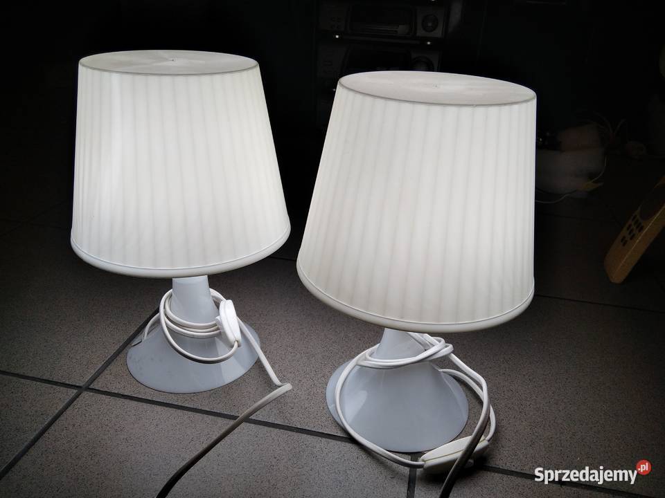 Lampa stojąca x 2 Lampy stołowe i nocne Ostrów Mazowiecka sprzedam