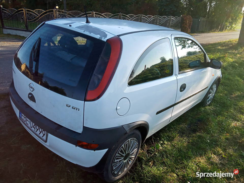 Opel Corsa C bez korozji Ocynk 2003r 17 CDTI w diesel Piotrków Trybunalski