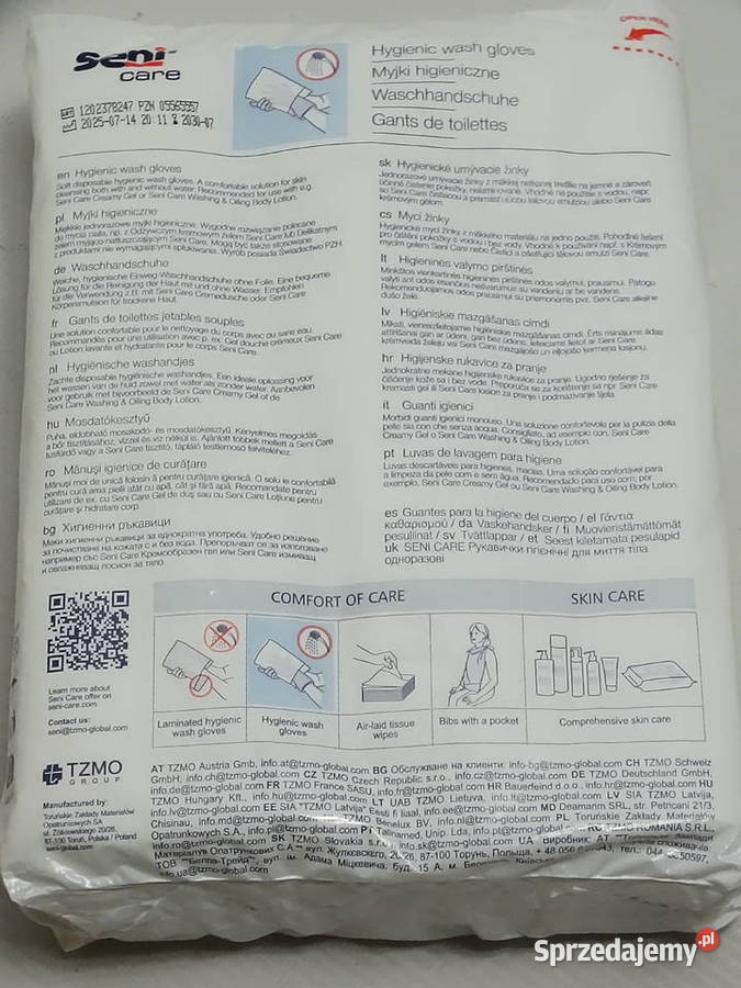 Seni Care Myjki Higieniczne Jednorazowe 50 Sztuk Biłgoraj