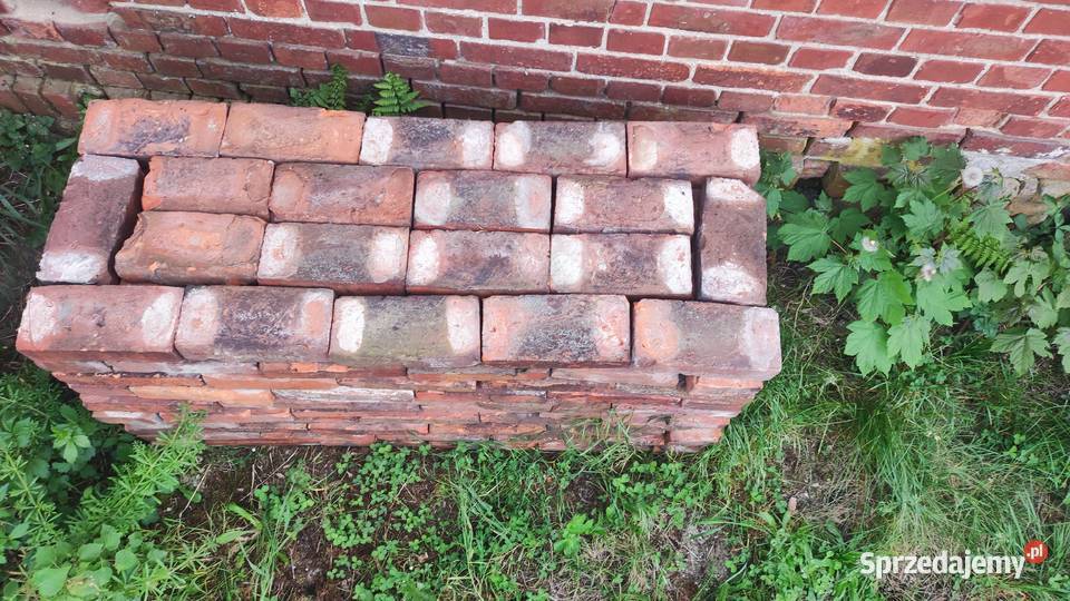 Stara Cegła z rozbiórki pełna czerwona Krotoszyn