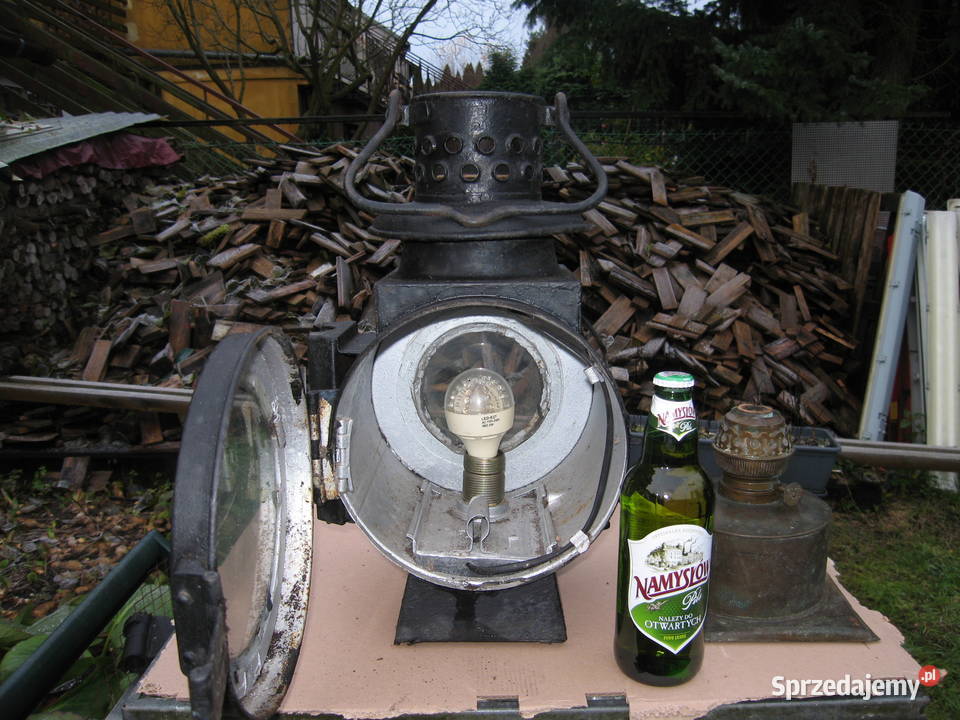 Lampa kolejowa zabytkowa Pozostałe zachodniopomorskie Szczecin