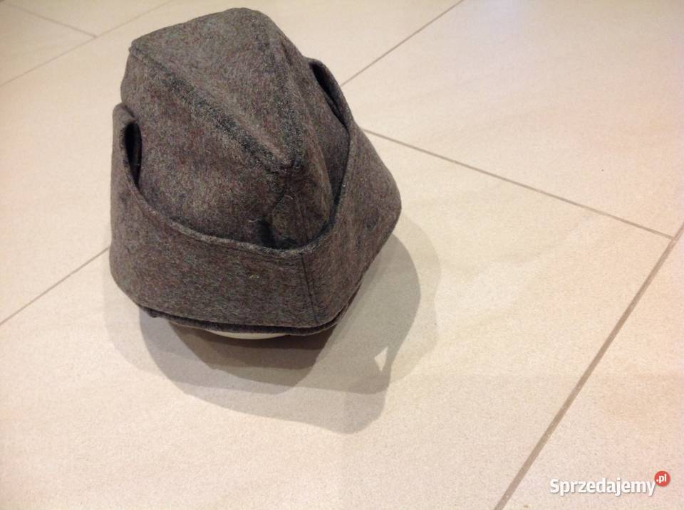 Stara Niemiecka Czapka Wojskowa Militaria Nowa Sól