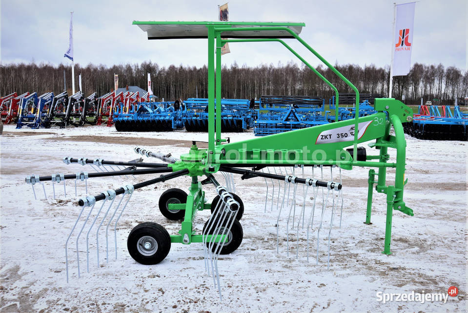 Zgrabiarka karuzelowa INTER TECH ZKT 350 420 Sztum