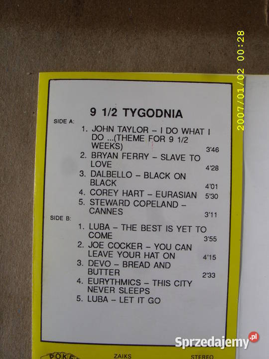9 12 TYGODNIAI DO WHAT kaseta skladanka Wołów