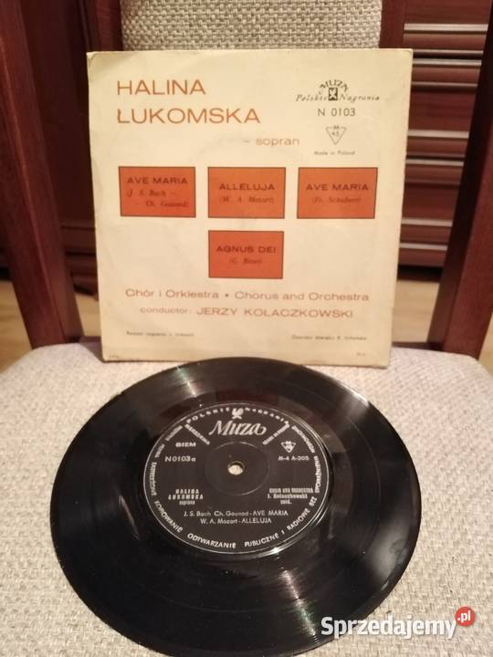 Halina Łukomska Pieśni Religijne Płyta Winylowa płyta winylowa