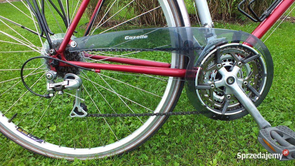 Fajny Holenderski Rower GAZELLE SHIMANO STX Koła małopolskie Liszki