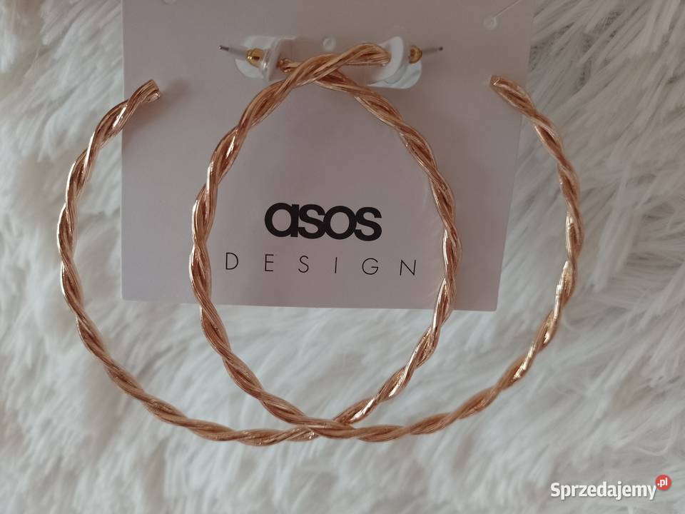 ASOSDuże okrągłe kolczyki wieczorowe z Londynu Dodatki Kraków