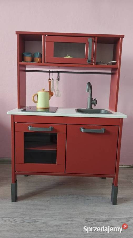 Kuchnia czerwona Ikea duktig dzieci do zabawy Dąbrowa Górnicza