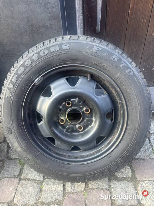 Sprzedam felgi z oponami Audi 80 B trzy cztery sprzedam