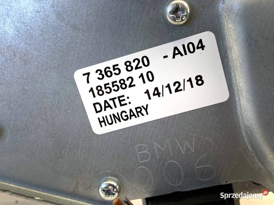 SILNIK WYCIERACZEK TYŁ MINI CLUBMAN F54 7365820