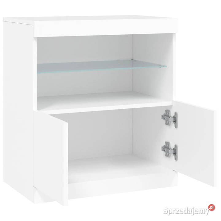 Szafka z oświetleniem LED biała 60x37x67 Pozostałe Warszawa