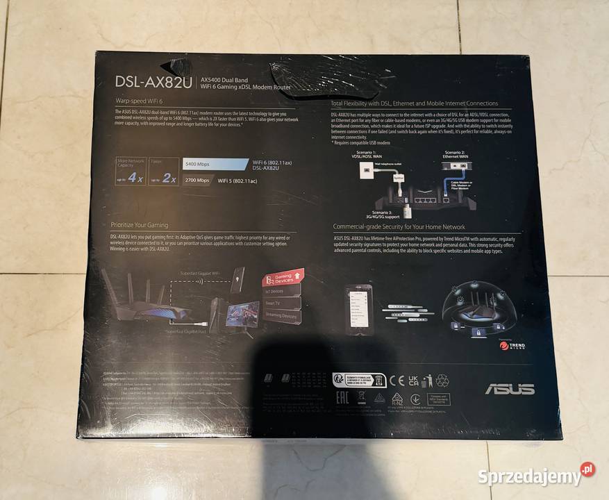 Router ASUS DSLAX82U Warszawa