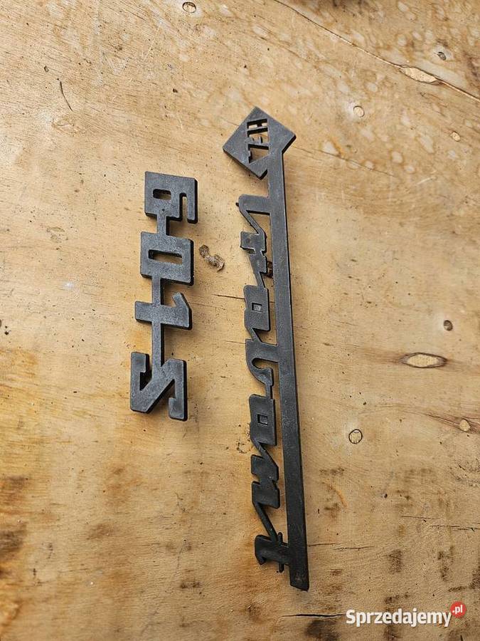 Trabant 601 emblemat napis Łódź