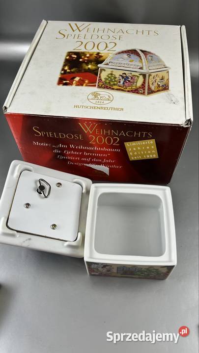 Puzderko z pozytywka Hutschenreuther Zielona Góra