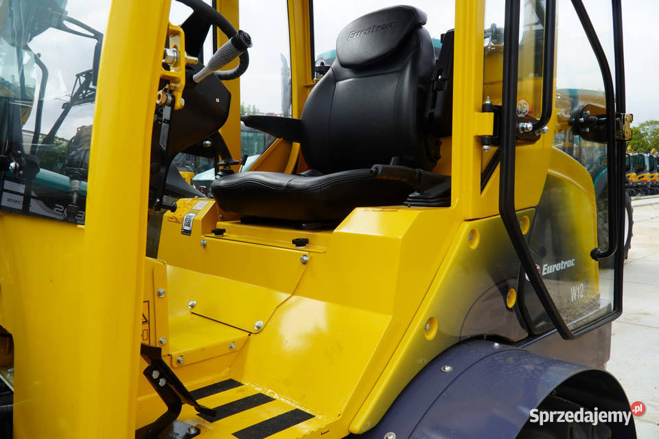 NOWA Ładowarka Przegubowa EUROTRAC W12 XL Silnik Koparko ładowarki Świdwin
