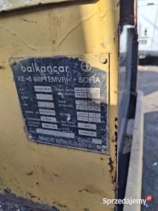 Wózek Balcancar EV opolskie