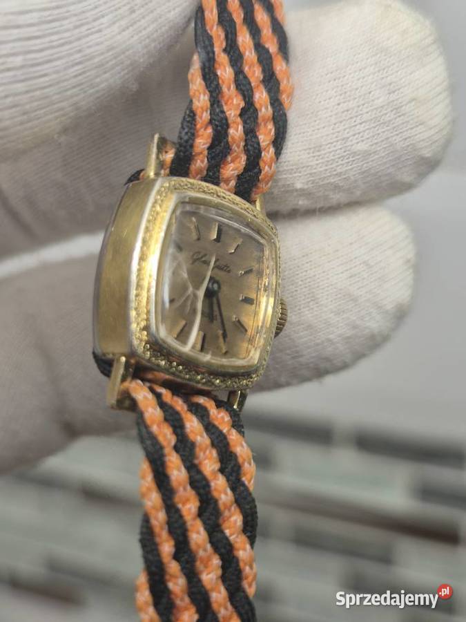 Zegarek Glashtte GuB miniatura vintage Chorzów